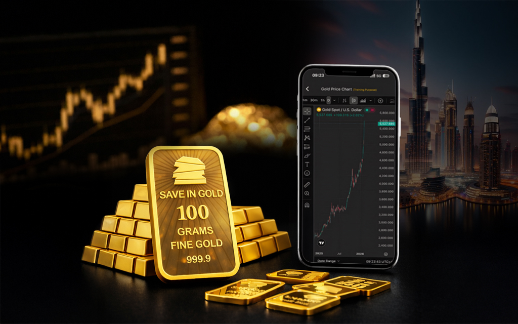 شراء الذهب في دبي | سعر الذهب وسبائك ذهب معتمدة